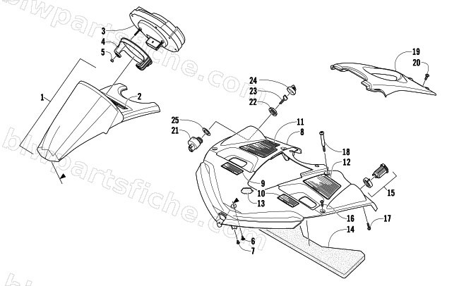 CONSOLE ASSEMBLY diagram