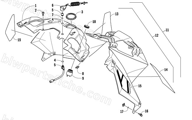 CONSOLE ASSEMBLY diagram