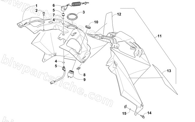CONSOLE ASSEMBLY diagram