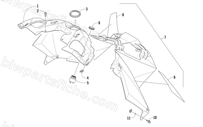 CONSOLE ASSEMBLY diagram