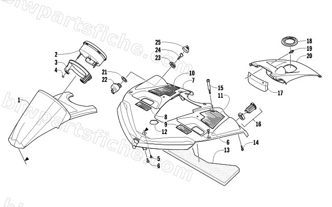 CONSOLE ASSEMBLY diagram