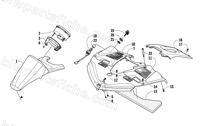 CONSOLE ASSEMBLY diagram