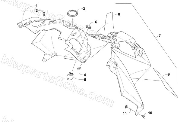 CONSOLE ASSEMBLY diagram