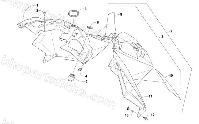 CONSOLE ASSEMBLY diagram