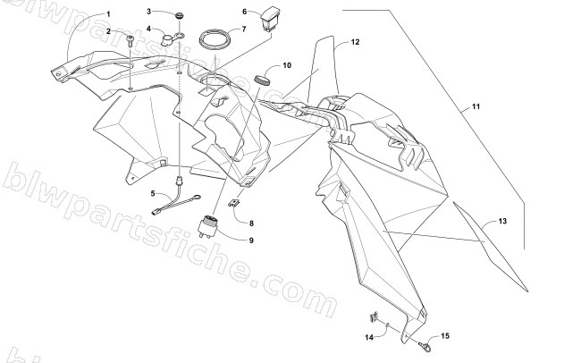 CONSOLE ASSEMBLY diagram