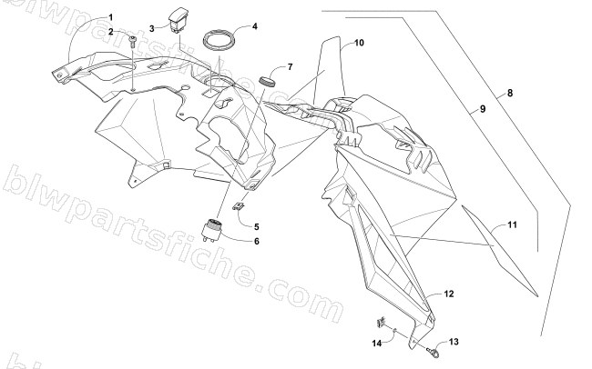 CONSOLE ASSEMBLY diagram