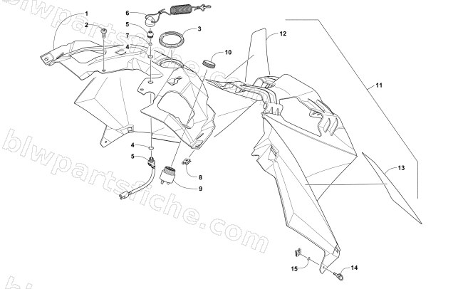 CONSOLE ASSEMBLY diagram