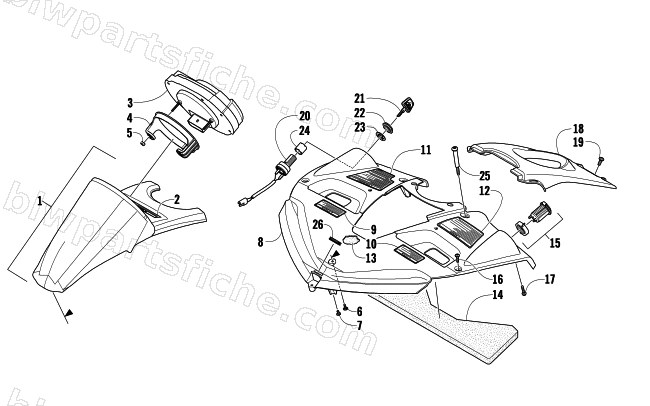 CONSOLE ASSEMBLY diagram
