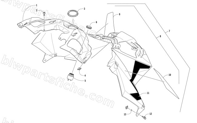CONSOLE ASSEMBLY diagram