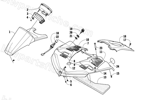 CONSOLE ASSEMBLY diagram