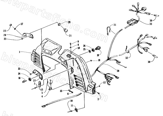 CONSOLE, SWITCHES, AND WIRING ASSEMBLIES diagram