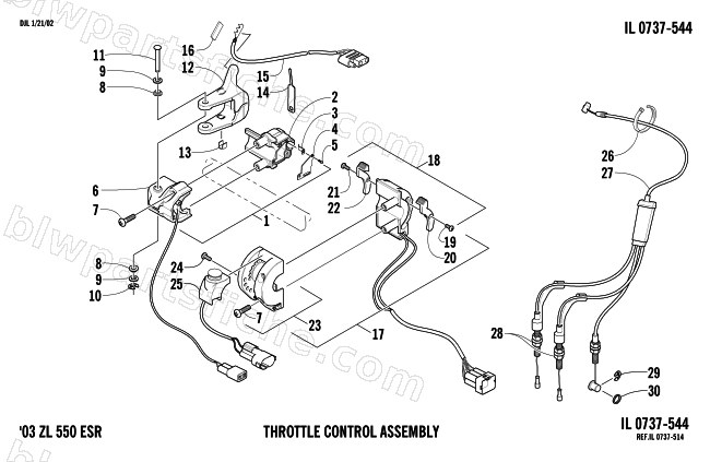 CONTROL ASSEMBLY diagram