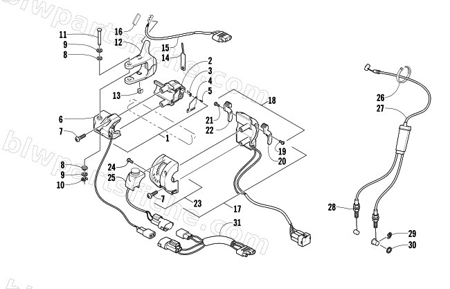 CONTROL ASSEMBLY diagram