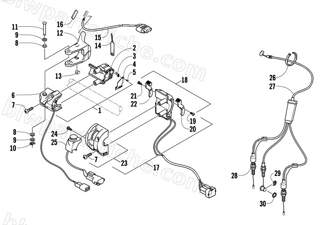 CONTROL ASSEMBLY diagram