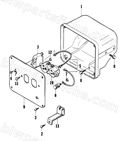 CONTROL BOX ASSEMBLY diagram