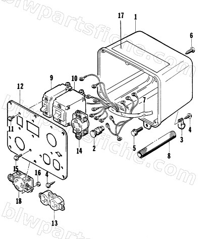 CONTROL BOX ASSEMBLY diagram