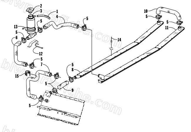 COOLING ASSEMBLY diagram