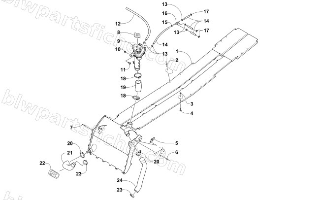 COOLING ASSEMBLY diagram