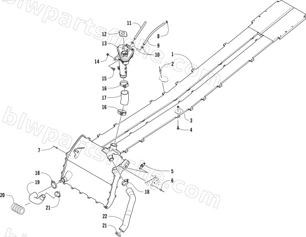 COOLING ASSEMBLY diagram