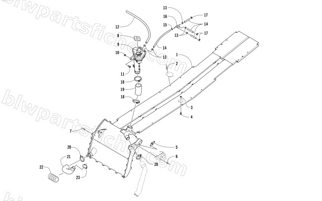 COOLING ASSEMBLY diagram