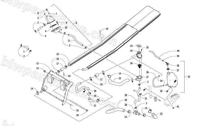 COOLING ASSEMBLY diagram