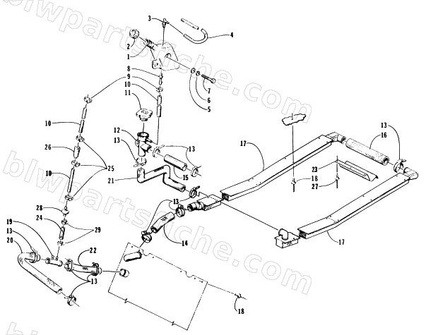 COOLING ASSEMBLY diagram