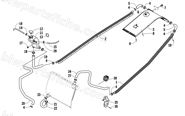 COOLING ASSEMBLY diagram