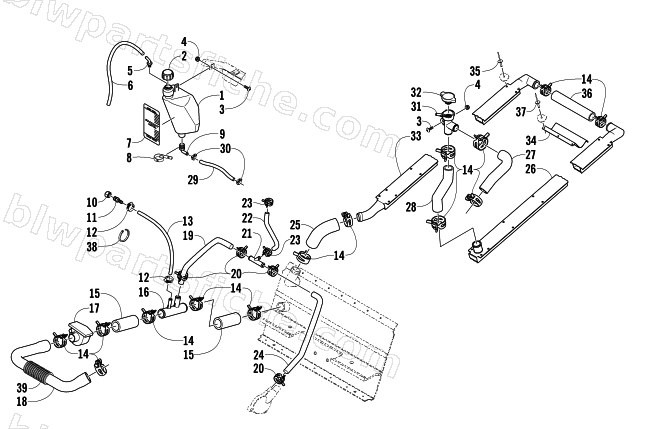 COOLING ASSEMBLY diagram