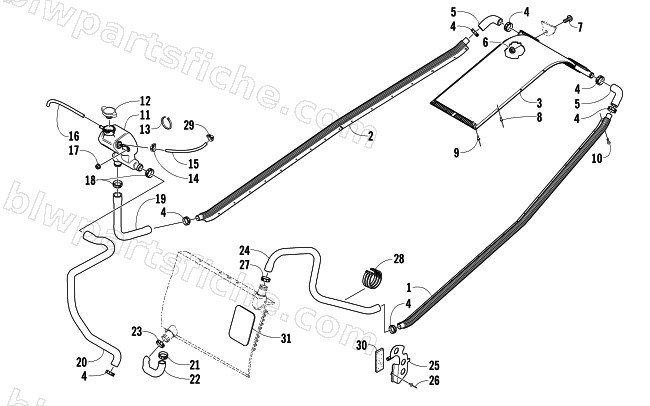 COOLING ASSEMBLY diagram