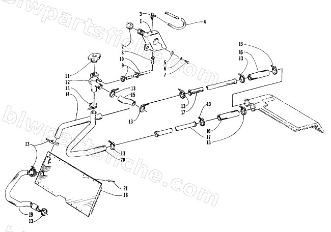 COOLING ASSEMBLY diagram