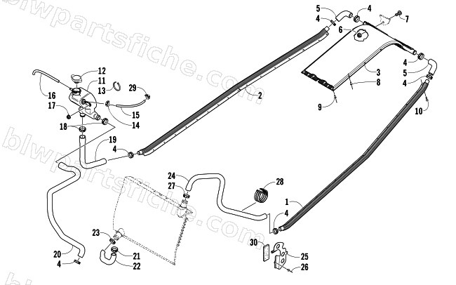 COOLING ASSEMBLY diagram