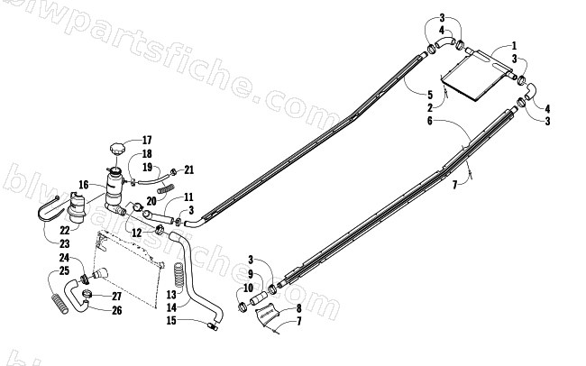 COOLING ASSEMBLY diagram