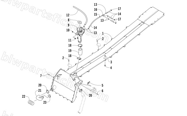 COOLING ASSEMBLY (OS) diagram