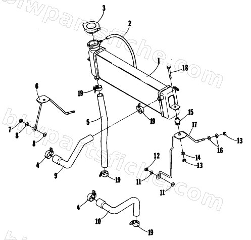 COOLING SYSTEM diagram