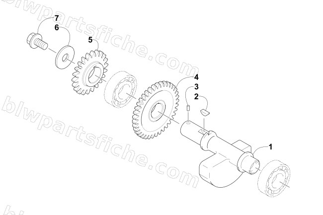 CRANK BALANCER ASSEMBLY diagram