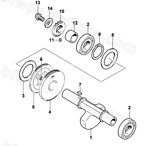 CRANK BALANCER ASSEMBLY diagram