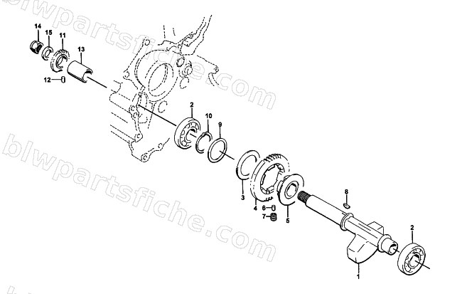 CRANK BALANCER ASSEMBLY diagram