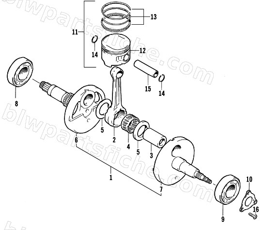 CRANKSHAFT ASSEMBLY diagram