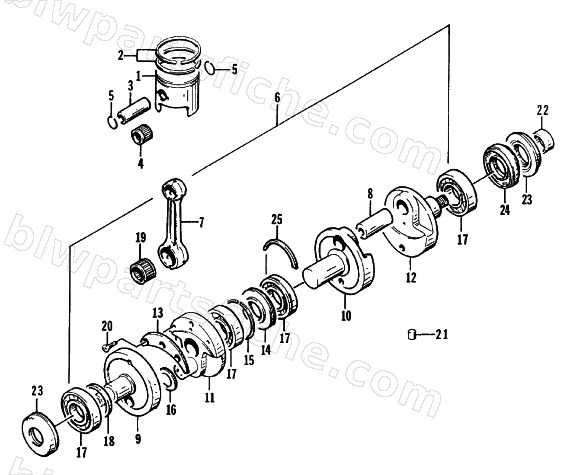 CRANKSHAFT ASSEMBLY diagram