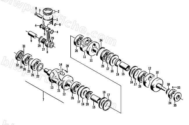CRANKSHAFT ASSEMBLY diagram