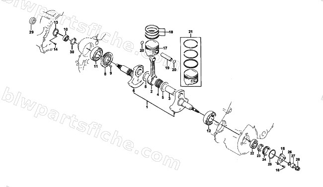 CRANKSHAFT ASSEMBLY diagram