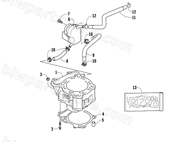CYLINDER ASSEMBLY diagram