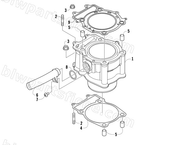 CYLINDER ASSEMBLY diagram