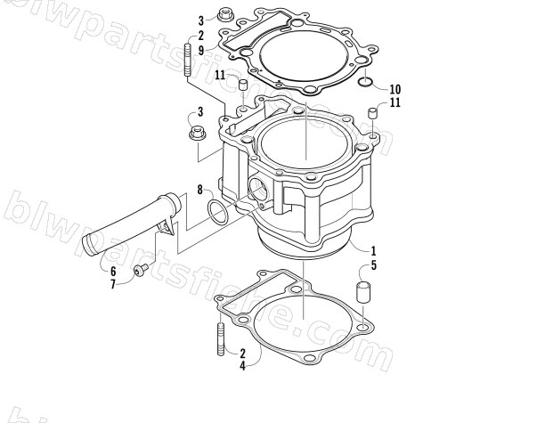 CYLINDER ASSEMBLY diagram