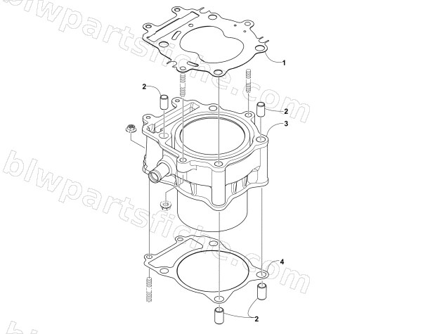 CYLINDER ASSEMBLY diagram