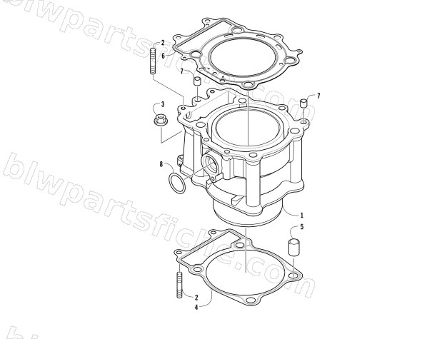 CYLINDER ASSEMBLY diagram
