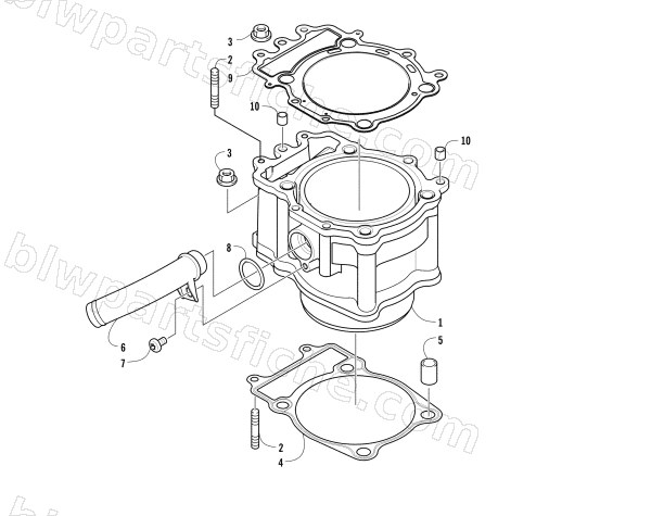 CYLINDER ASSEMBLY diagram