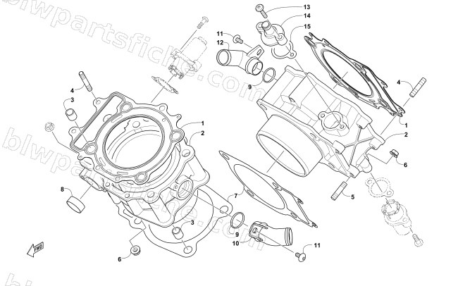 CYLINDER ASSEMBLY diagram