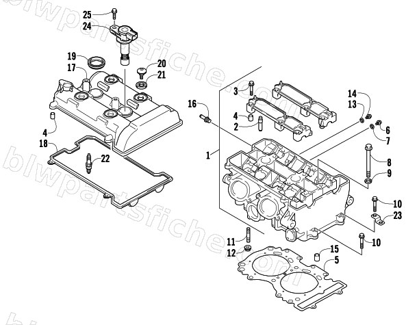 CYLINDER HEAD ASSEMBLY diagram