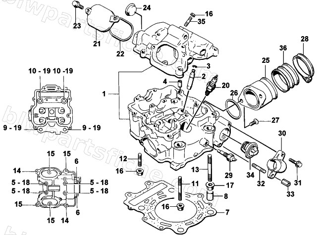 CYLINDER HEAD ASSEMBLY diagram